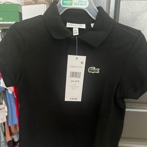 Toddler Baby Lacoste Black Polo 2Y NWT